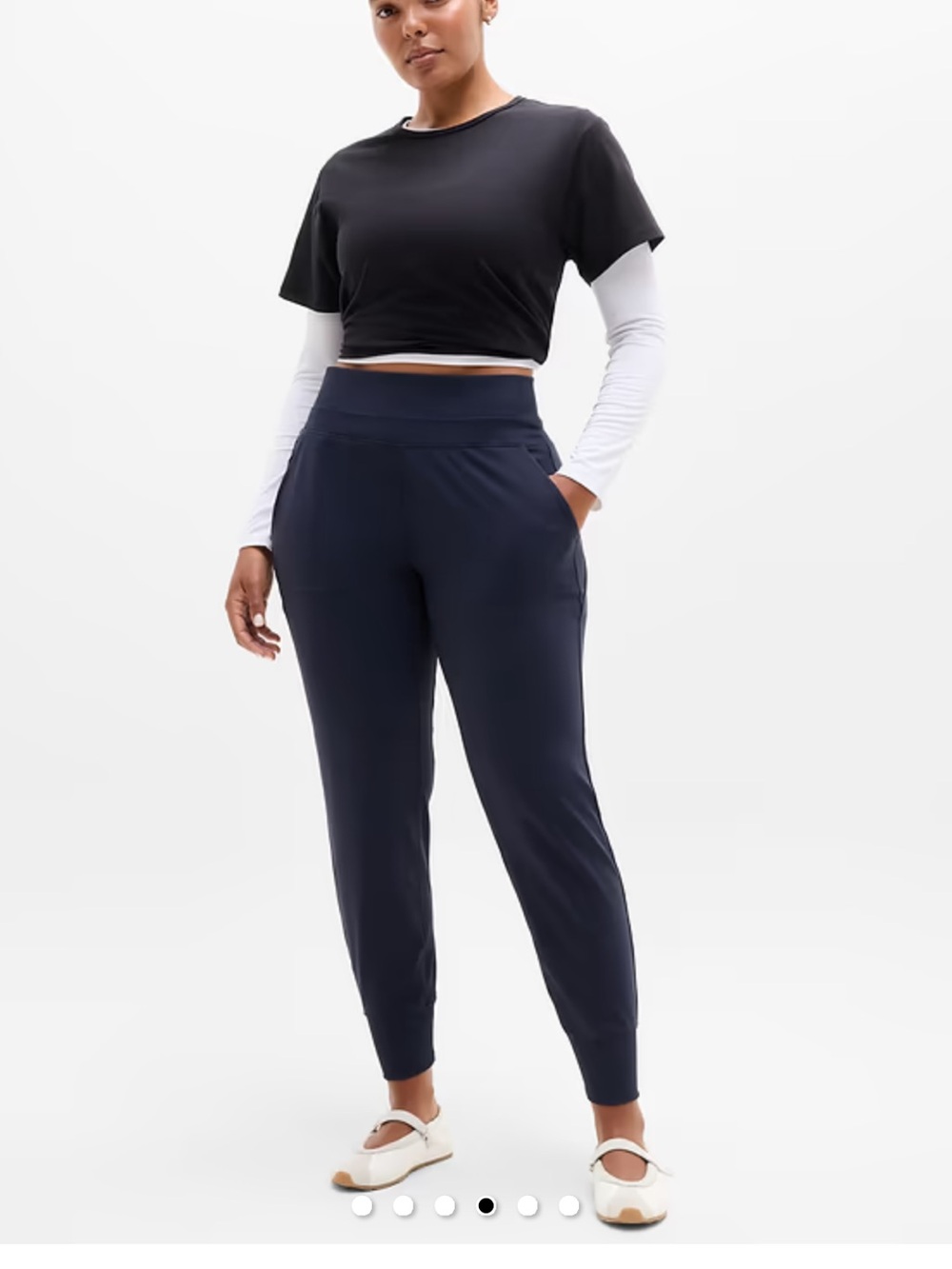 Athleta Navy Venice Jogger, Size xl